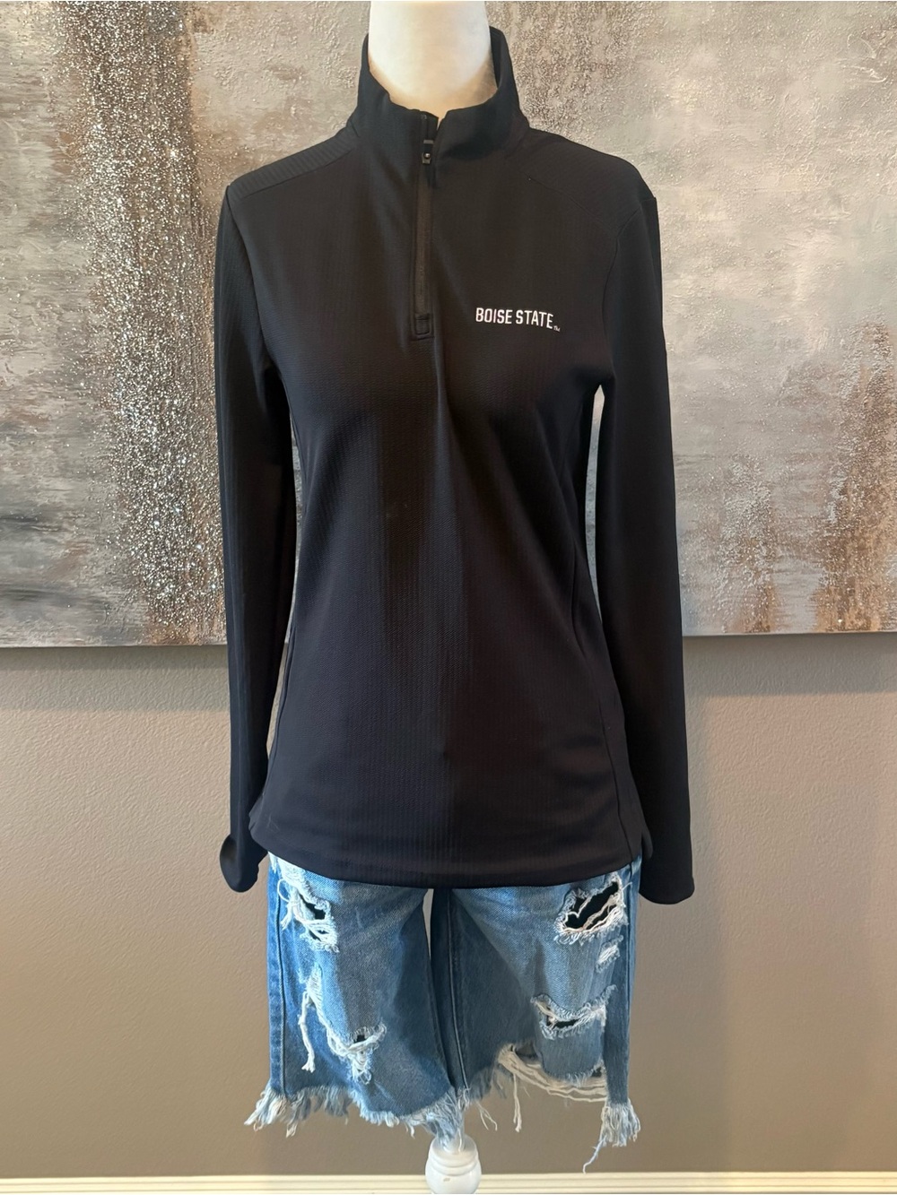 Women’s Nike Boise State Quarter-Zip